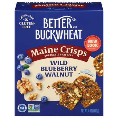 Maine Crisp Crisps Blueberry Walnut - 4 OZ - Image 2