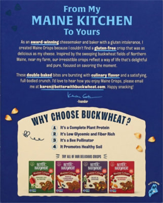 Maine Crisp Crisps Blueberry Walnut - 4 OZ - Image 5