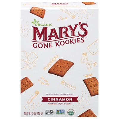 Marys Gone Crackers Cookies Graham Cinnamon - 5 OZ - Image 3