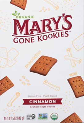 Marys Gone Crackers Cookies Graham Cinnamon - 5 OZ - Image 2