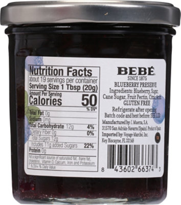 Bebe Preserved Blueberry - 13 Oz - Image 6