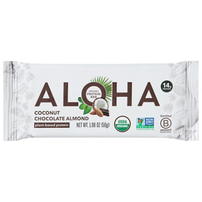 Aloha Ccnt Choc Almond Protein Bar Org - 1.98 OZ - Image 3