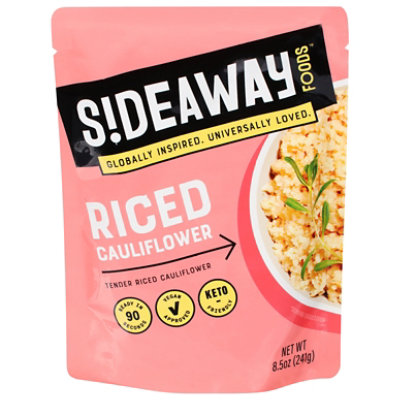 Sideaway Foods Riced Cauliflower Entree - 8.5 Oz - Image 3