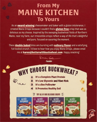 Maine Crisp Crisps Cranberry Almond - 4 OZ - Image 5