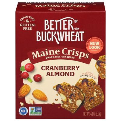 Maine Crisp Crisps Cranberry Almond - 4 OZ - Image 1