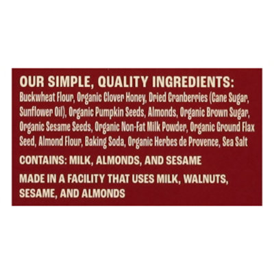 Maine Crisp Crisps Cranberry Almond - 4 OZ - Image 4