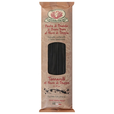 Rustichella d'Abruzzo Tonnarelli Squid Ink Pasta - 17.6 Oz - Image 1