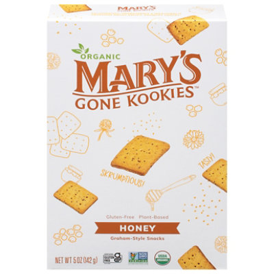 Marys Gone Crackers Cookies Graham Honey - 5 OZ - Image 3