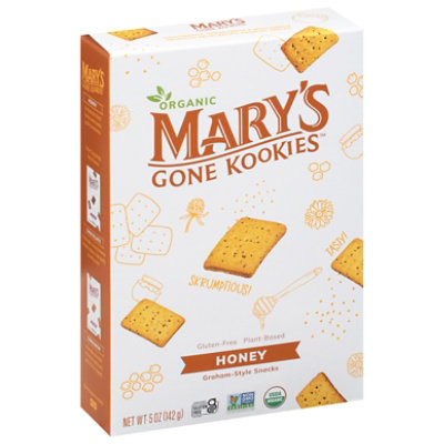 Marys Gone Crackers Cookies Graham Honey - 5 OZ - Image 1