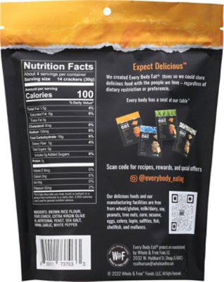 Every Body Eat Cheese Less Sodium Thins Snack - 4 Oz - Image 6