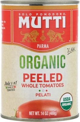 Mutti Tomatoes Whole Peeled Org - 14 OZ - Image 2