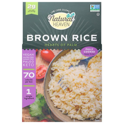 Natural Heaven Hearts Of Palm Brwn Rice 9 OZ Albertsons