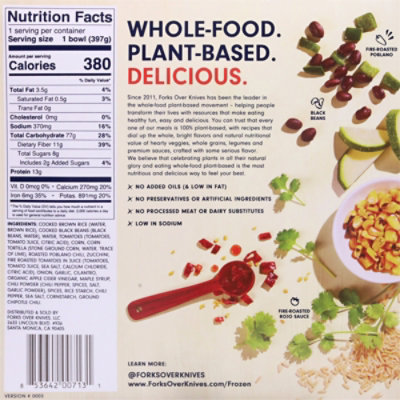 Forks Over Knives Entree Fire Roasted Enchilada - 14 OZ - Image 6