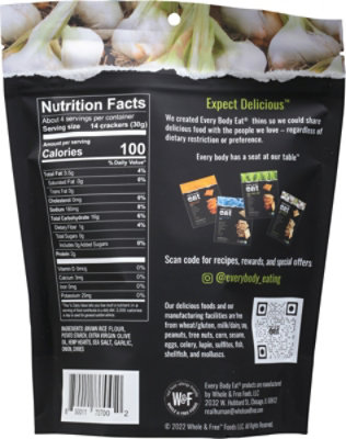 Every Body Eat Chive & Garlic Snack Thins - 4 Oz - Image 5