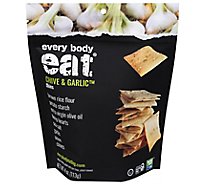 Every Body Eat Chive Garlic Snack Thins - 4 Oz