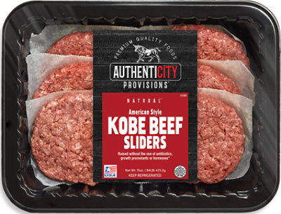 Authenticity Provisions Kobe Beef Sliders - 15.04 OZ - Image 1