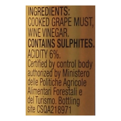 San Remo Aged Balsamic Vinegar Gold - 8.5 FZ - Image 5