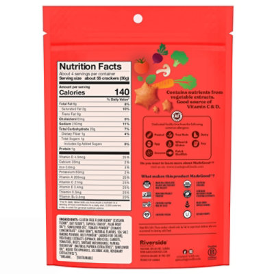 Made Good Star Organic Puffed Crackers Pizza - 4.26 Oz - Image 2