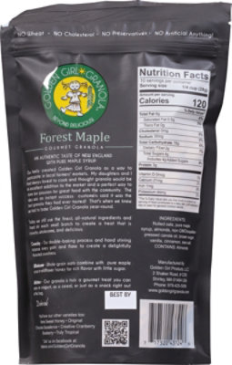Golden Girl Forest Maple Granola - 10 Oz - Image 6