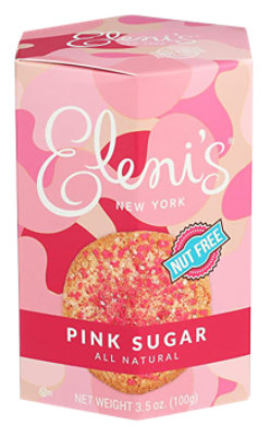 Elenis Pink Sugar Cookies 3.5 Oz Albertsons