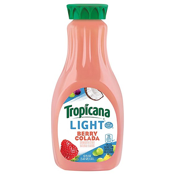 Tropicana Light Berry Colada Drink Bottle - 52 Fl. Oz.