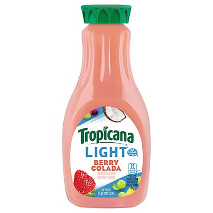 Tropicana Light Berry Colada Drink Bottle - 52 Fl. Oz. - Image 1