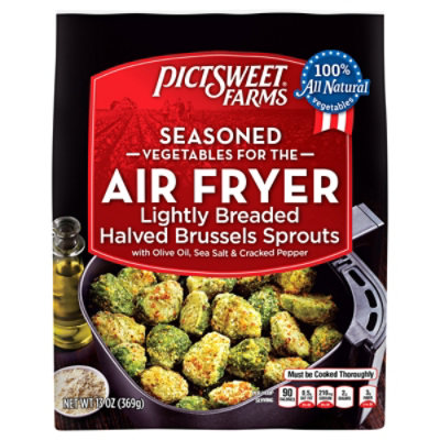 Pictsweet Farms Lightly Breaded Halved Brussels Sprouts Seasoned Vegetable For Air Fryer - 13 Oz - Image 1