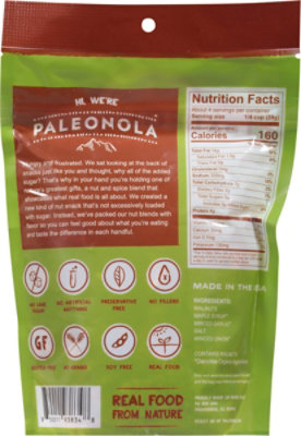 Paleonola Garlic Onion Walnuts Snack Nut Mix - 4 OZ - Image 6