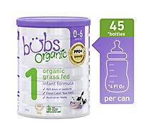 Bubs Australian Organic Infant Formula Stage 1 Grass Fed Milk Based Powder - 28.2 Oz