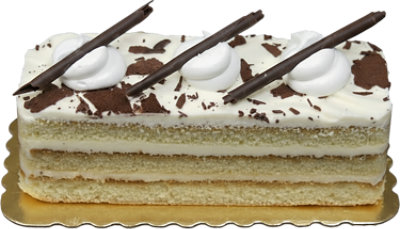 Cakerie Small Tiramisu Bar Cake No Fruit - EA - Image 1