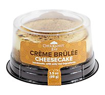 Creme Brulee Cheesecake 3 Inch - 3.5 OZ