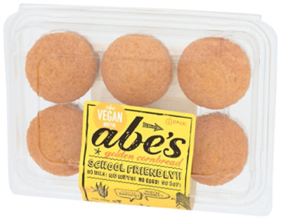 Abe's Vegan Corn Mini Muffin 6 Count - 5 Oz - Image 4