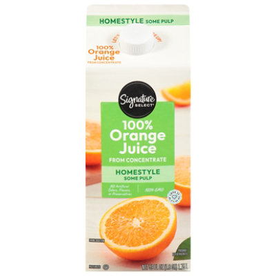 Signature SELECT 100% Homestyle Orange Juice - 59 Fl. Oz. - Image 4