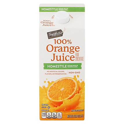 Signature Select 100% Homestyle Orange Juice - 59 Fl. Oz. - Image 2