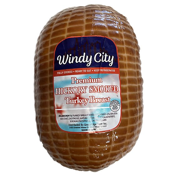 Greenridge Farm Windy City Smoked Turkey Breast - 0.50 Lb