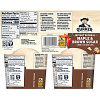 Quaker Maple Brown Sugar Instant Oatmeal - 6.7 OZ - Image 6