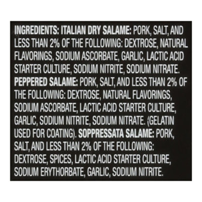 Primo Taglio Salame Charcuterie Trio - 12 Oz - Image 4