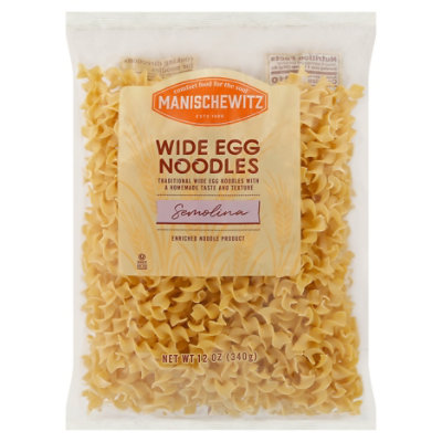Manischewitz Egg Noodles Wide Homestyle 12 OZ JewelOsco
