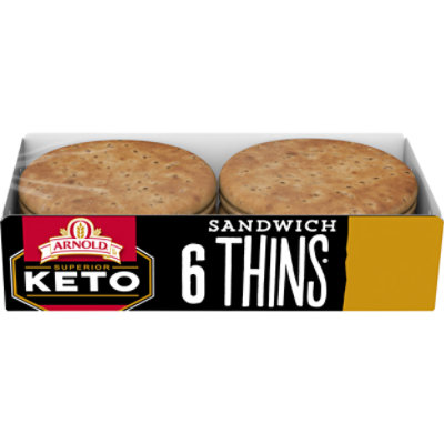 Arnold Keto Sandwich Thins - 12 Oz - Image 1