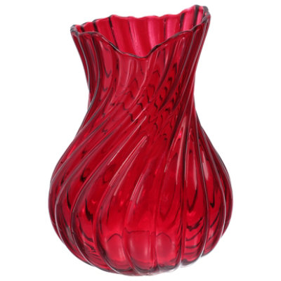 Debi Lilly Swirl Vase Lollipop Sm EA jewelosco