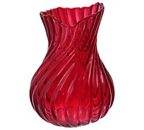 Debi Lilly Swirl Vase Lollipop Sm - EA