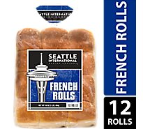 Seattle International Flat Pack French Rolls - 16 OZ