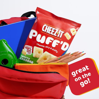 Cheez-It Puffd Cheesy Baked Snacks White Cheddar Puffed Snack Crackers - 3 Oz - Image 4