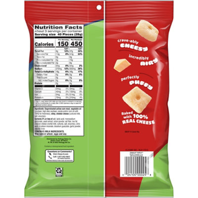 Cheez-It Puffd Cheesy Baked Snacks White Cheddar Puffed Snack Crackers - 3 Oz - Image 8