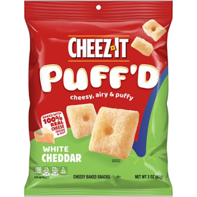 Cheez-It Puffd Cheesy Baked Snacks White Cheddar Puffed Snack Crackers - 3 Oz - Image 6