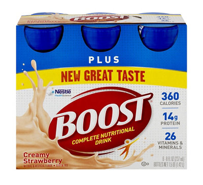 Boost Plus Strawberry - 6-8 Oz - Image 2