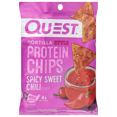 Quest Tortilla Chip 8/1.1oz Spicy Sweet - 1.1 OZ - Image 3