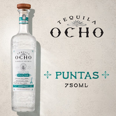 Tequila Ocho Teq Plata 101 - 750 ML - Image 1