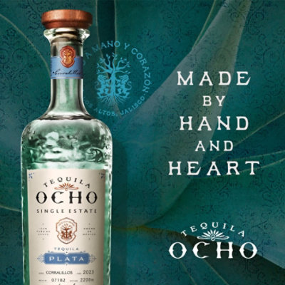 Tequila Ocho Teq Plata 101 - 750 ML - Image 4