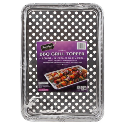 Signature SELECT Bbq Grill Topper Pan Shp - 2 CT - Image 3